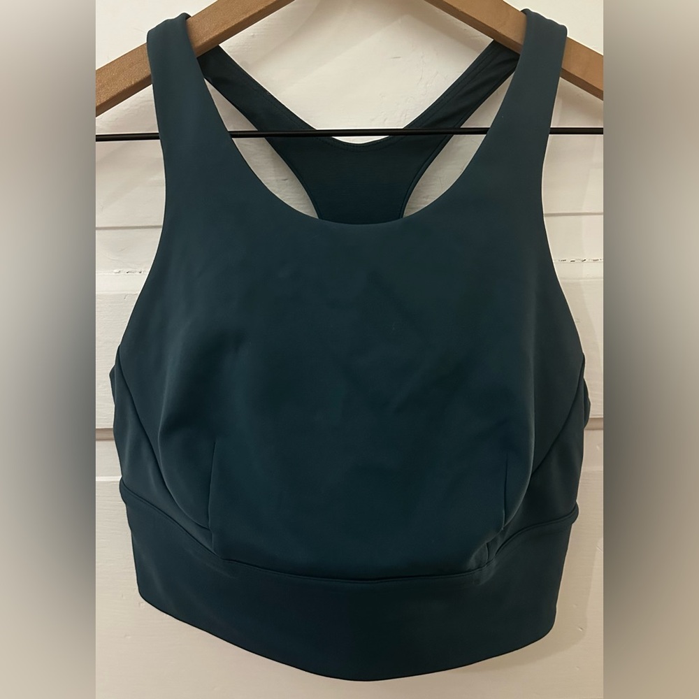 lululemon athletica Dark Teal High-Support Sports Bra
